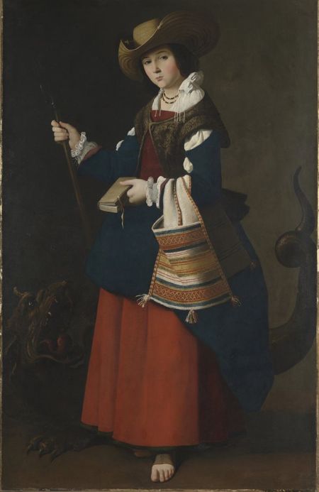Francisco de Zurbarán, Saint Margaret of Antioch, 1630-4