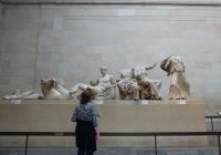Parthenon Marbles displayed in the British Museum during a private guided tour