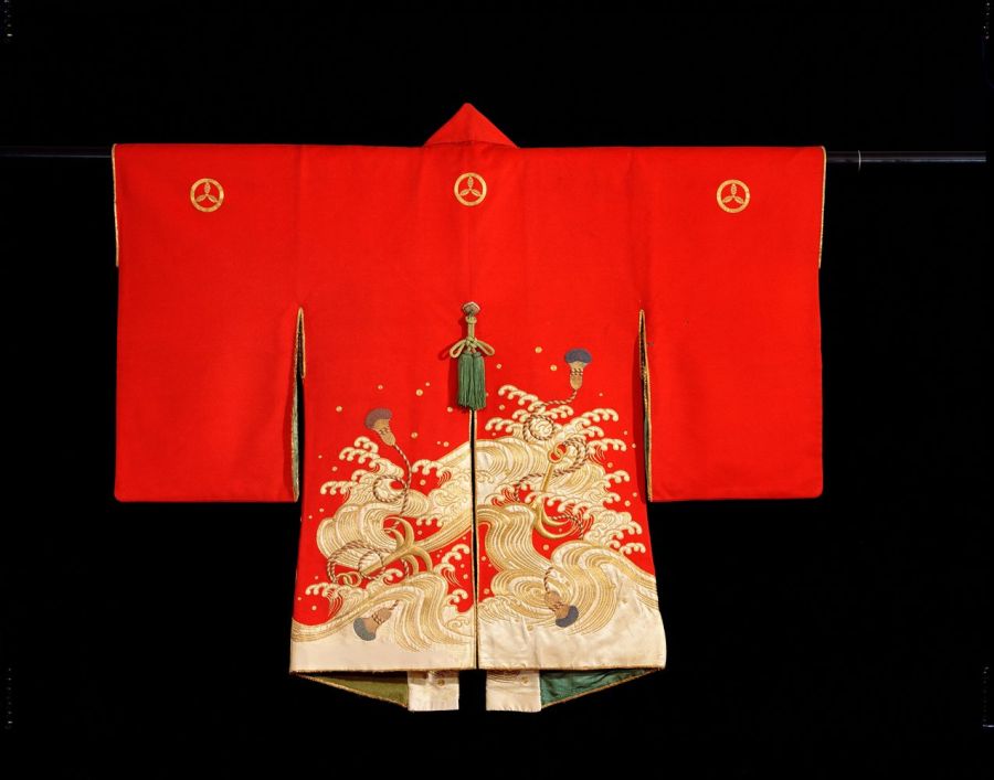 Woman's firefighting jacket and hood. John C. Weber Collection.