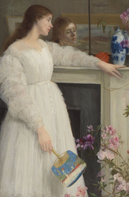 James McNeill Whistler, Symphony in White, No. 2: The Little White Girl. 1864. Tate.