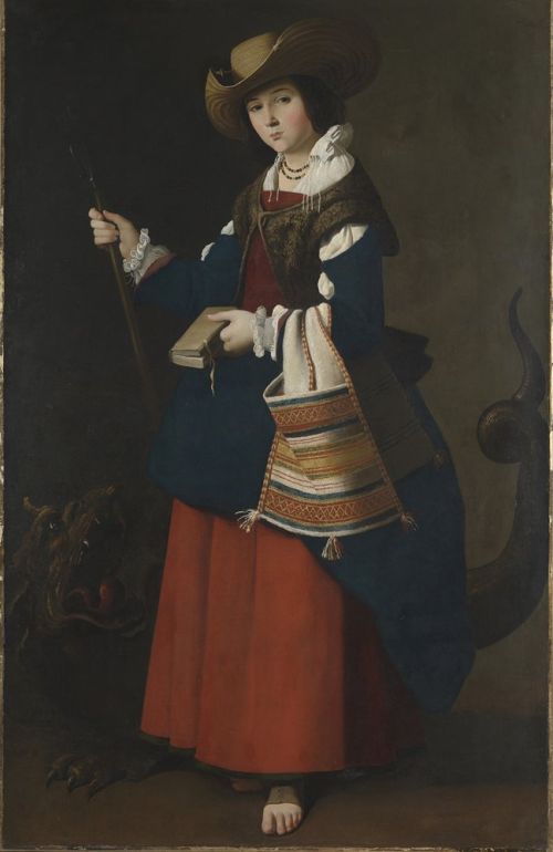 Francisco de Zurbarán, Saint Margaret of Antioch, 1630-4