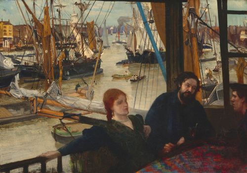 James McNeill Whistler, Wapping, 1860-4. National Gallery of Art, Washington.