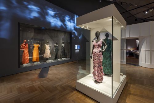 Exhibition route of the Elsa Schiaparelli show at the Victoria and Albert Museum