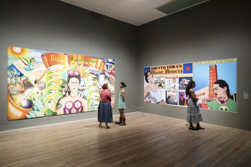 Gallery display from Frida: The Making of an Icon at Tate Modern