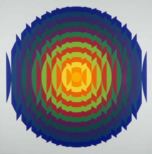 Julio Le Parc, Series 14 – 14 Permuted. 1970-2020. Lent by the Atelier Le Parc 2026