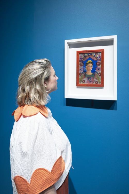 Tate Modern gallery view of Frida: The Making of an Icon