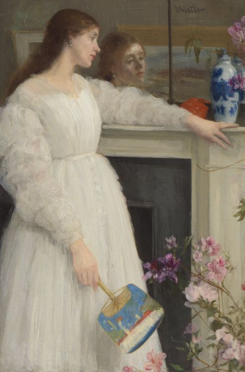 James McNeill Whistler, Symphony in White, No. 2: The Little White Girl. 1864. Tate.