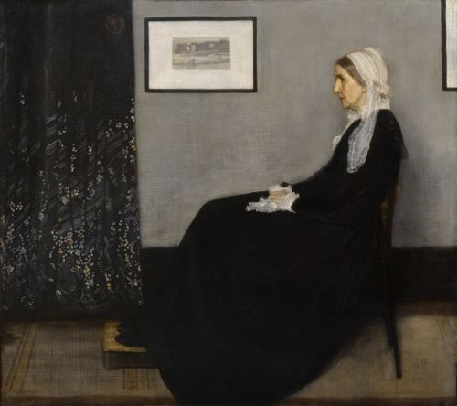 James Abbott McNeill Whistler, Arrangement in Grey and Black No.1, 1871, Musée d’Orsay, Paris, France.