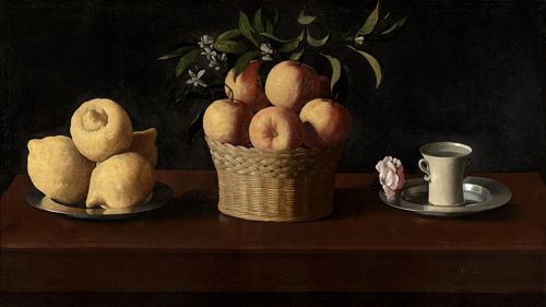 Still Life with Lemons, Oranges and a Rose, 1633