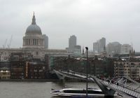 Stunning Thames view from the Tate Modern balcony during a cultural tour