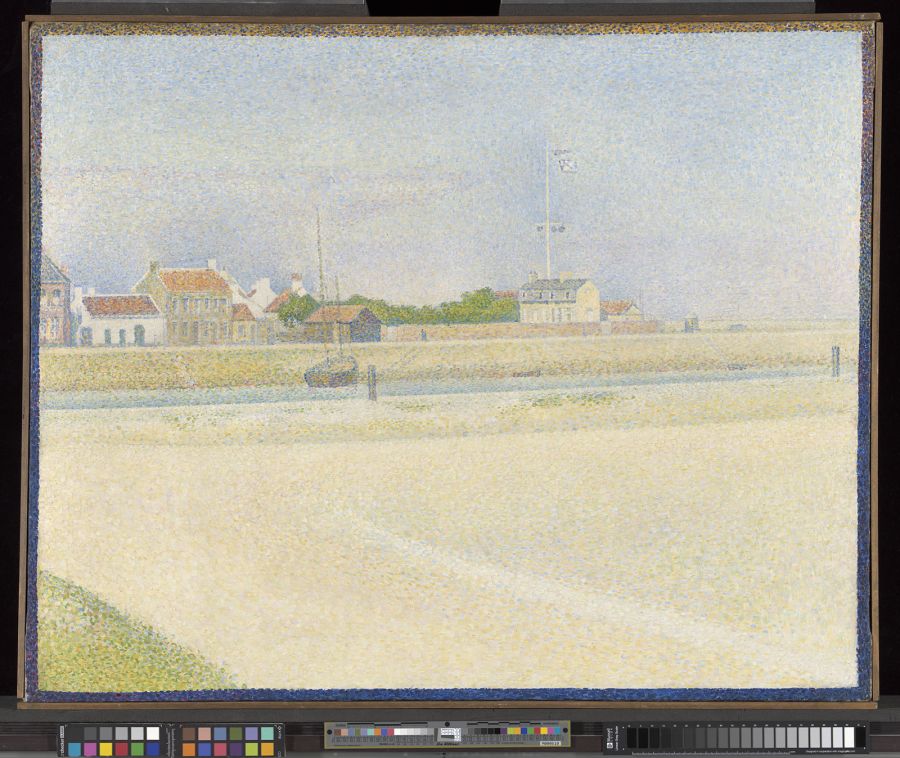 Georges Seurat (1859 - 1891) The Channel of Gravelines, The National Gallery, London