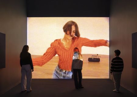 Tracey Emin A Second Life Tate Modern installation view with Why I Never Became a Dancer 1995.